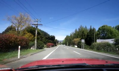 Wellington to Christchurch Time lapse