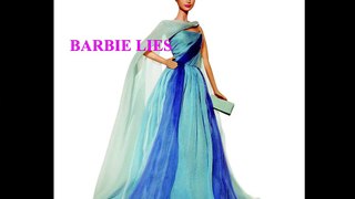 Barbie has the head of a baby attached to a women's body.