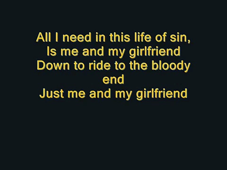 2 Pac - Me and my girlfriend With Lyrics).wmv
