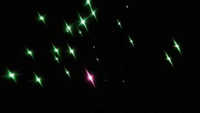 Feu d'artifice 2015 à Saint Blaise du Buis