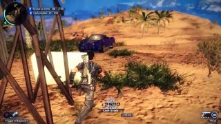 Driving Cars Off Cliffs- Just Cause 2