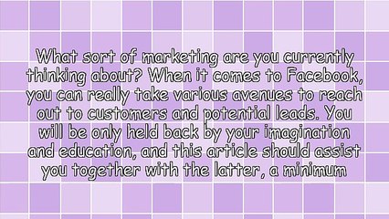 Facebook Marketing Secrets Directly From The Experts