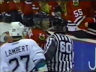 Classic Chicago Blackhawk Hockey Fights Pt.3