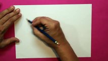 Cómo dibujar la Pantera Rosa (perfil) - How to draw The Pink Panther (side-view)