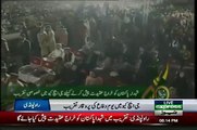 HQ Check Face expressions of Khawaja Asif, Raza Rabbani & Khursheed Shah sitting with Raheel Sharif