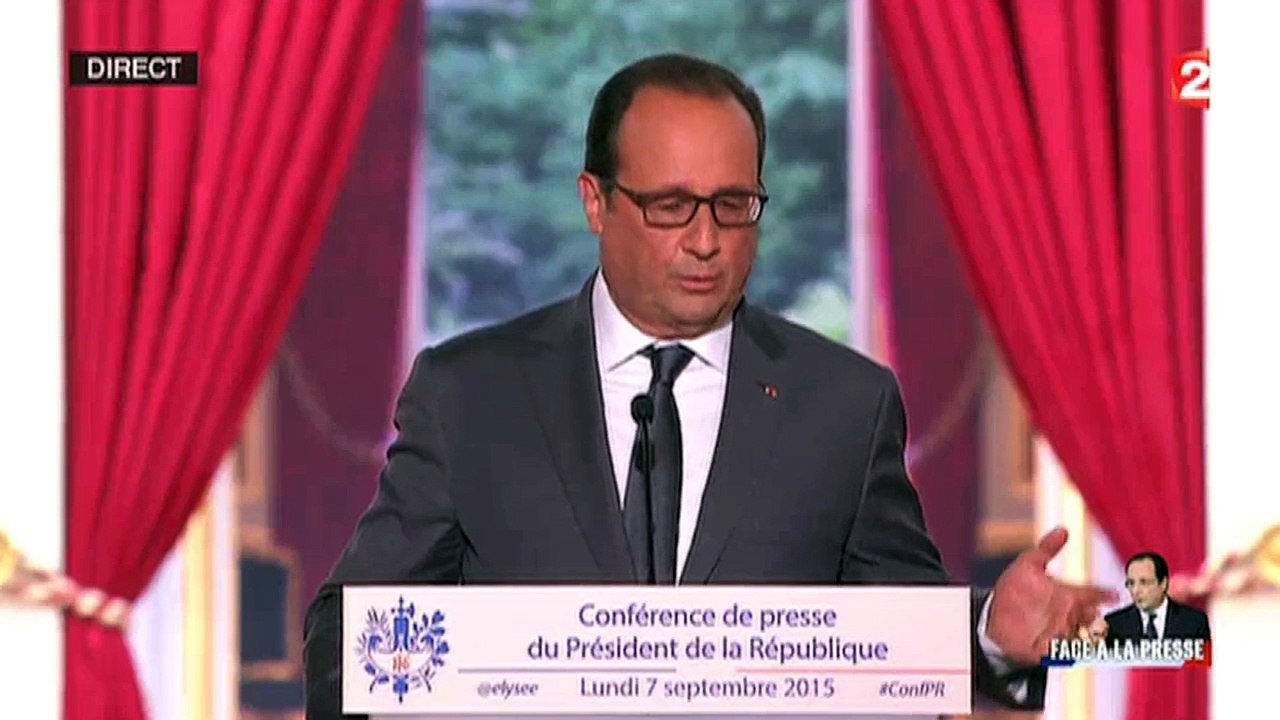 François Hollande s'exprime sur la redevance télé
