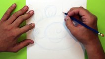Cómo dibujar a Rey Cerdo (Angry Birds) - How to draw King Pig (Smooth Cheeks)