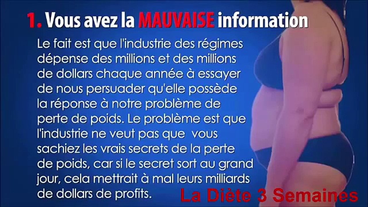 Regime Rapide - Le Meilleur Régime en 3 Semaines