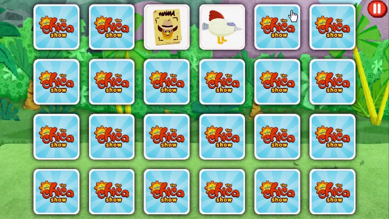 Chica Show Match Up with Bunji Cartoon Animation Sprout PBS Kids Game Play Walkthrough