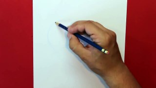 Cómo dibujar un Corazon atravesado por una flecha - How to draw a heart with an arrow