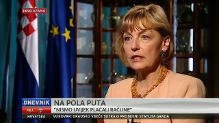 Vesna Pusić, Dnevnik Nove TV, 3.11.2013.