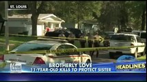 11-year-old boy kills teen intruder to protect sister - St. Louis boy fatally shoots 16-year-old att