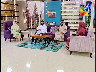 Ulma - Noor-e-Ramzan Transmission On Hum T.V (1)