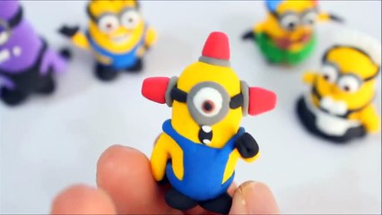 Finger Family   Minions Play Doh Finger Family Nursery Rhyme