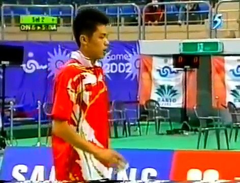 Badminton 2002 Asian Games MS [Lin Dan vs Taufik Hidayat] Game 2/2