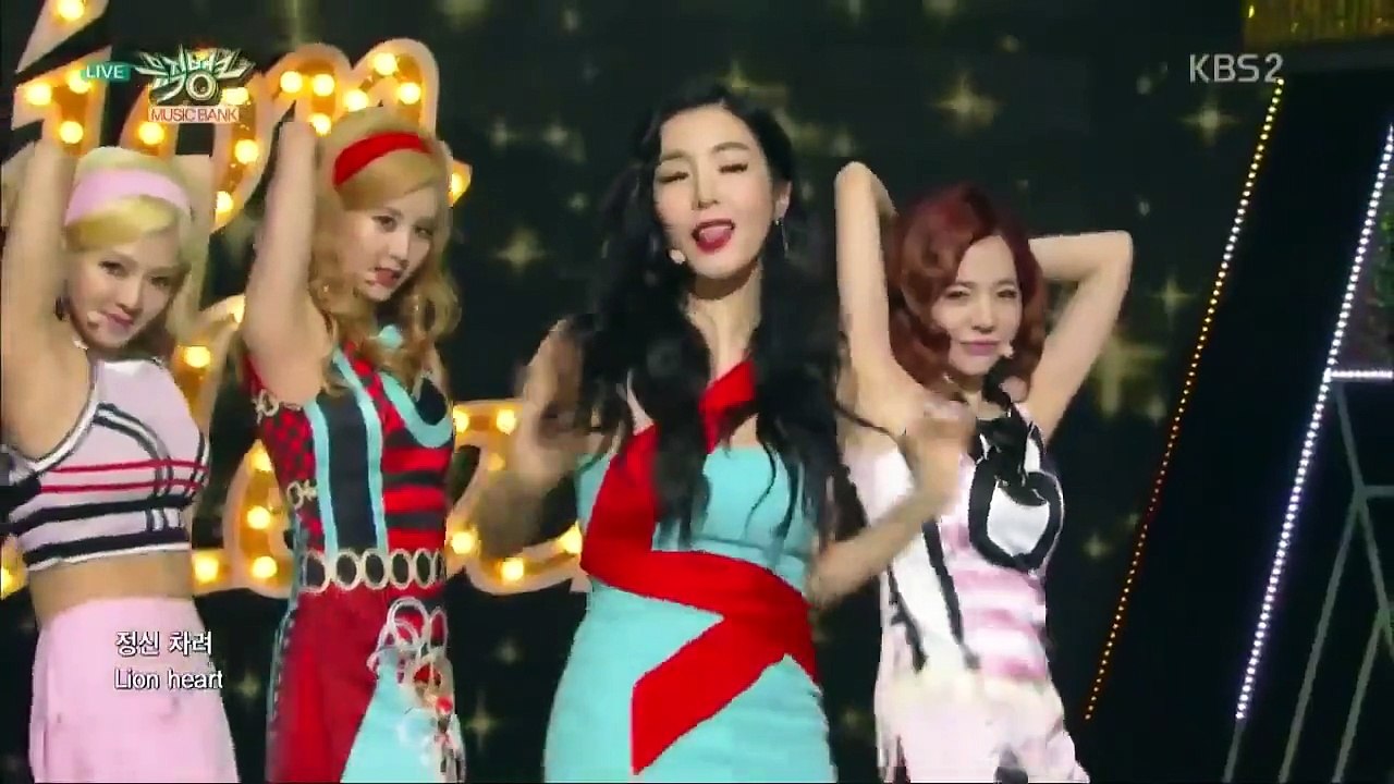 150821 Girls' Generation - Lion Heart Comeback Stage