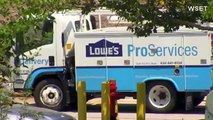 Lowe's customer refuses black delivery driver