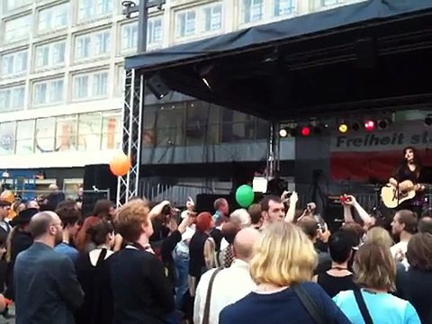 10.09.2011 Nina Hagen @ Freiheit statt Angst: We shall Overcome