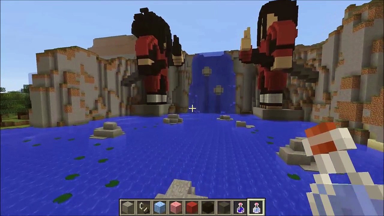 Minecraft - Preview - Naruto - La Vallée de la Fin : Kyuubi VS Susanoo [PC] [HD] [FR]