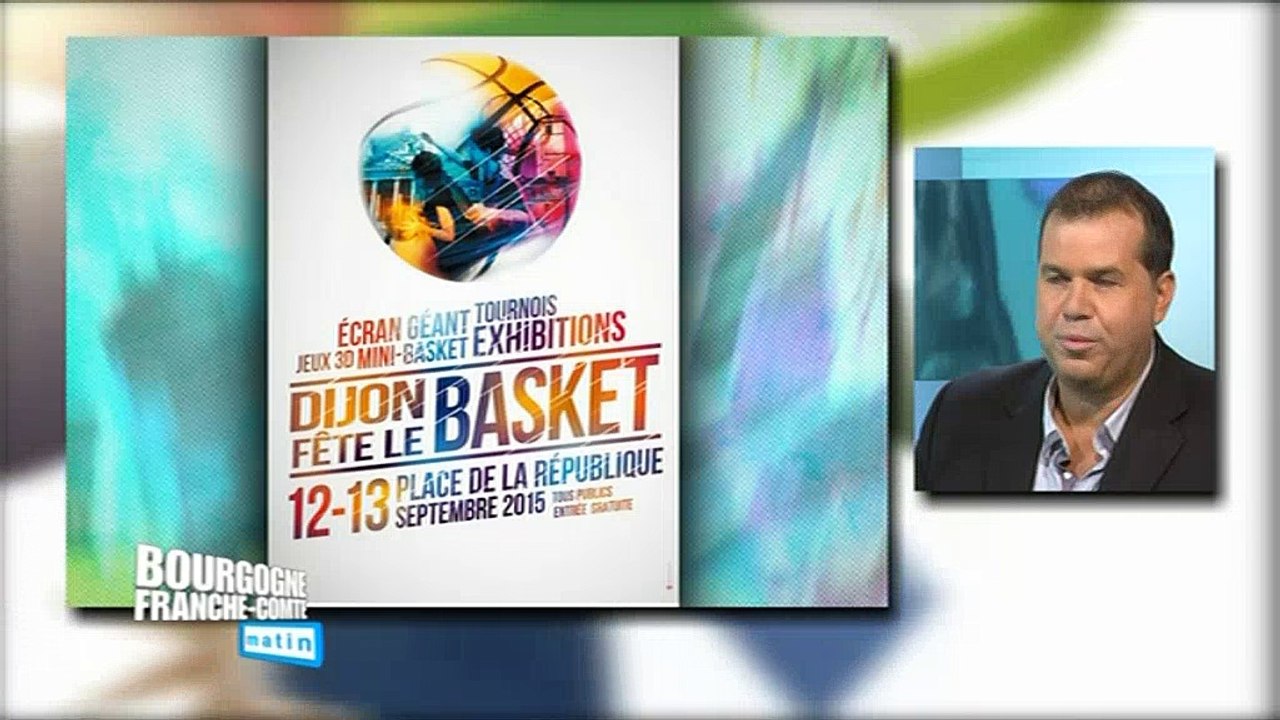 Fête du basket  avec Gilles Viard, chargé de l’organisation des événements à la JDA