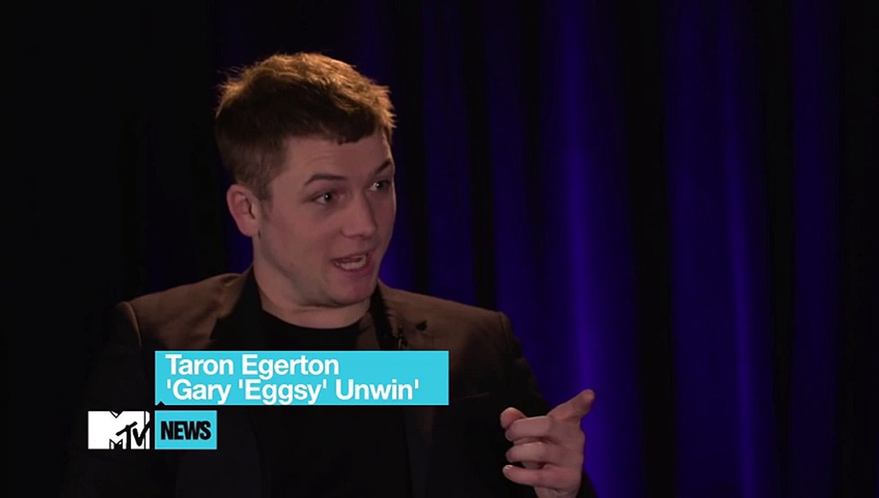 Taron Egerton Talks ‘Kingsman'  MTV News