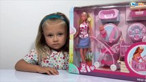 ✔ Видео для девочек. Распаковка новой куклы Штеффи от Ярославы. Steffi & Evi Love (SIMBA)