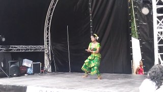 Bharatanatyam at Indian Food Festival 16 August 2015 Brussels