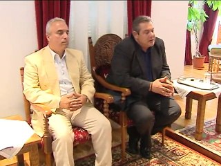 Ο Πάνος Καμμένος στη Λαμία