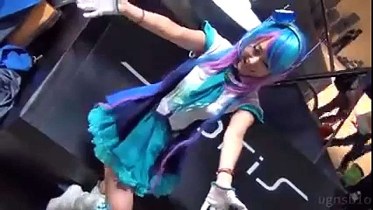 コスプレ 蒼姫ラピス メルリ@東京ゲームショウ2013 Vocaloid Cosplayer TGS 坂植由梨子 小林里緒