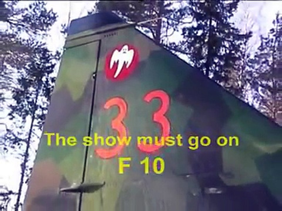 AJ 37 Viggen - Show Must Go On