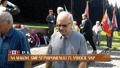 Na Makove sme si pripomenuli 71. výročie SNP
