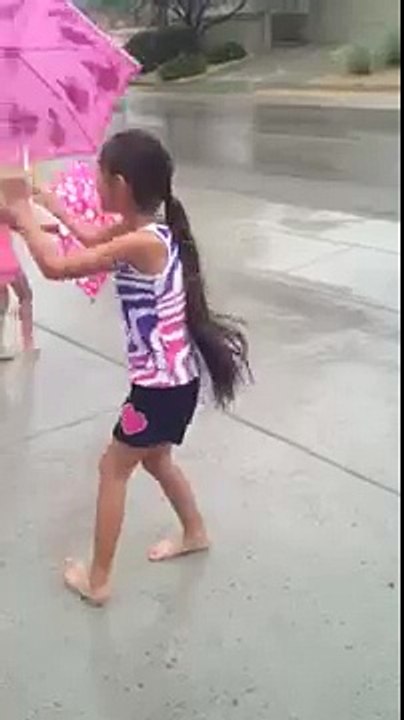 Singing in the rain