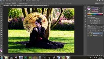 Photoshop Tutorial -  Effect glamour with photoshop curves