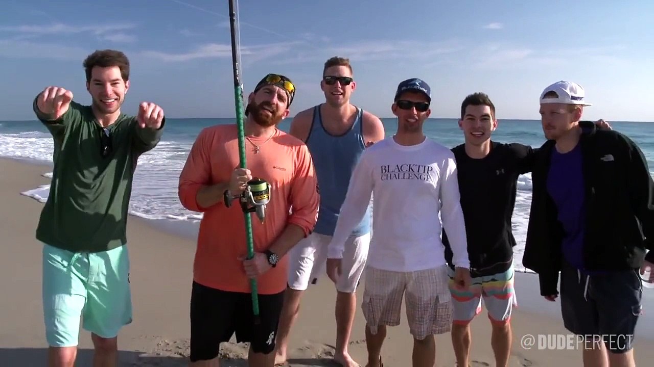 Shark Fishing Battle   Dude Perfect