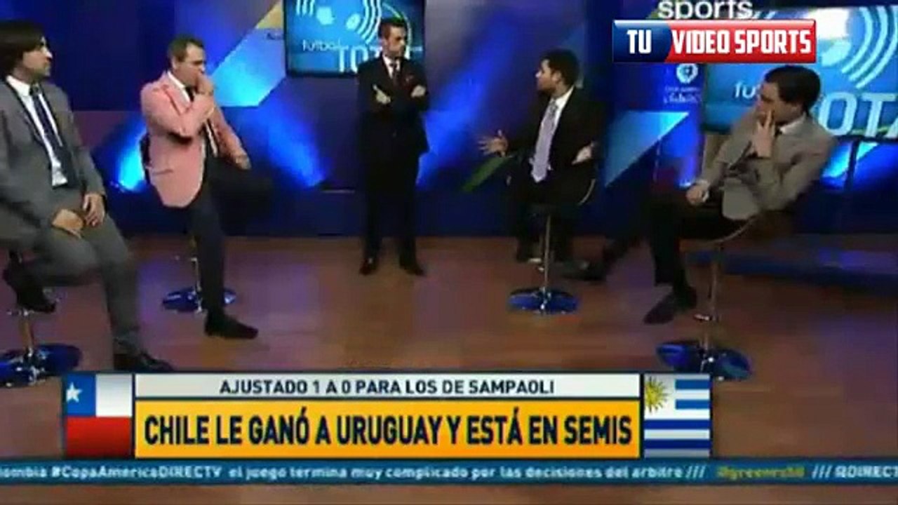 Chile 1 - 0 Uruguay Post Partido - Futbol Total [24 de Junio 2015]