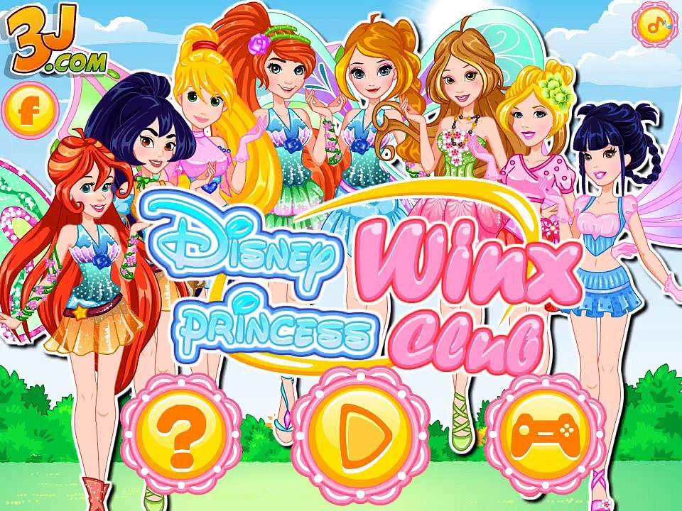 Disney Princess Winx Club - Best Games For Girls