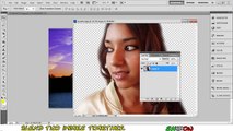 Tutorial Photoshop CS5   How to blend two pictures together