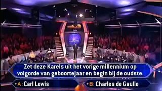 Who wants to be a Millionaire - First Dutch Winner 1/4