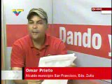 Alcalde Bolivariano de San Francisco Omar Prieto denuncia compra de armas de Guerra desde Reino Unido a traves de PoliSur