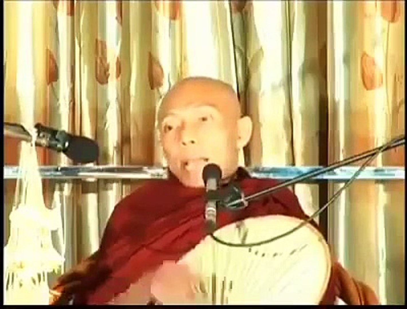 ⁣Pupil of 969 terrorists leader, Sitagu, preaching Nazism in Buddhism