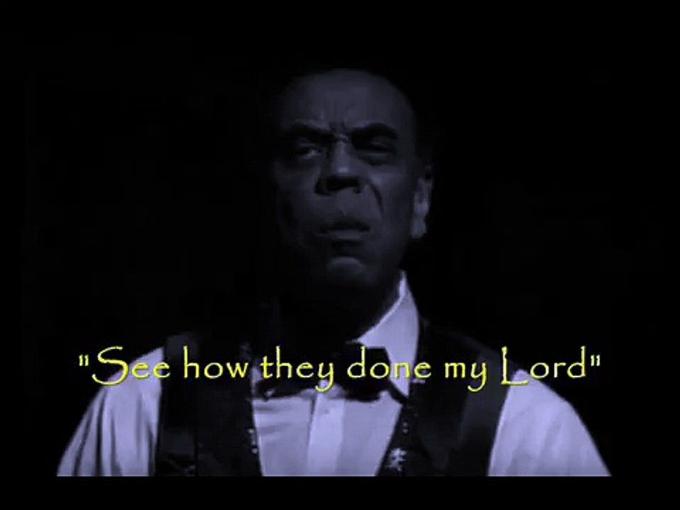 Benjamin Matthews sings Seven Spirituals - LIVE, 1966