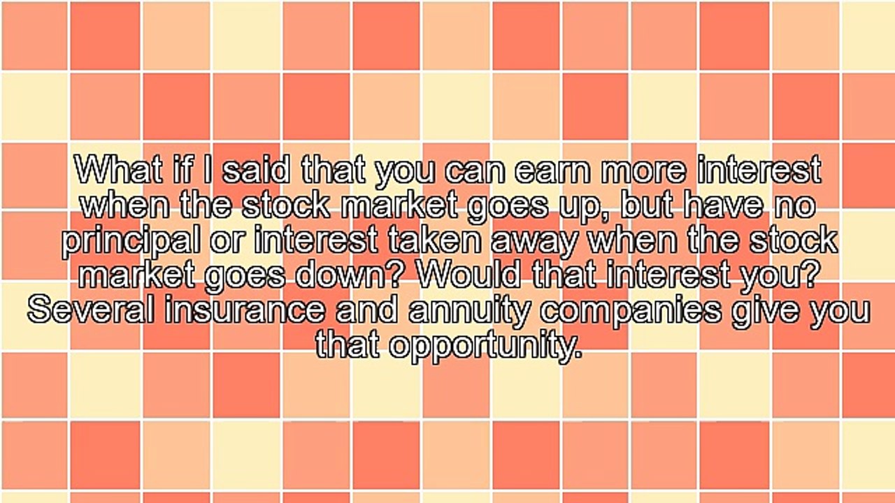 How to Get More When the Stock Market Goes Up, But Not Lose Anything When the Stock Market Goes Down