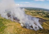 Drone Captures Croatian Wildfire