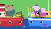Peppa Pig  El barco del abuelo dibujos infantiles