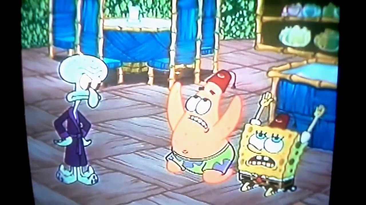 SPONGEBOB WORSHIPPING THE ALL SEEING EYE