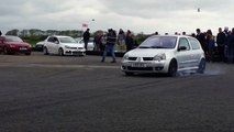 Donny's Clio Banzai Crail Raceway 2015