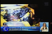 Una mujer fallece y su esposo queda gravemente herido en accidente de tránsito