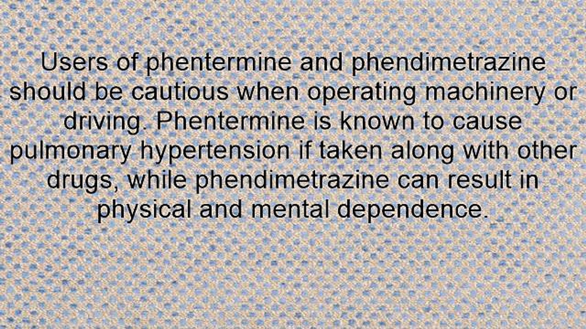 Whats The Difference Between Phentermine And Phendimetrazine