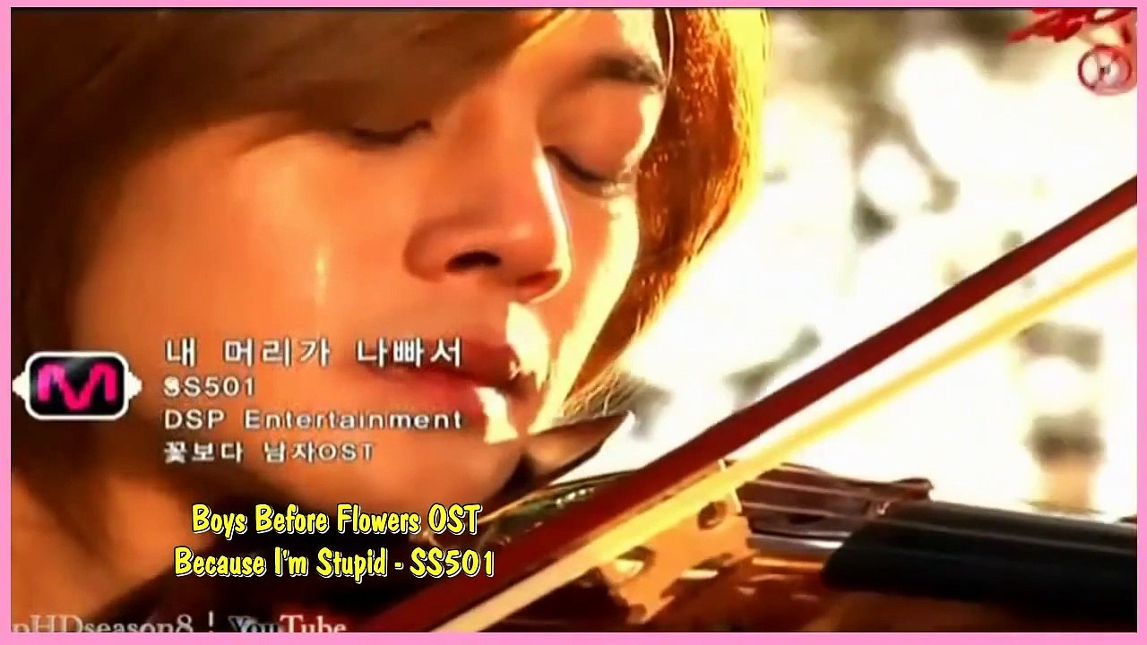 Boys Before Flowers OST Because I'm Stupid -- SS501 ( Sub español + Romanización )
