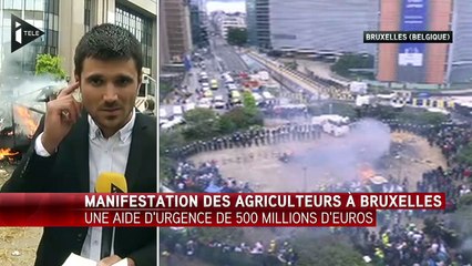 Bruxelles : les agriculteurs ne décolèrent pas